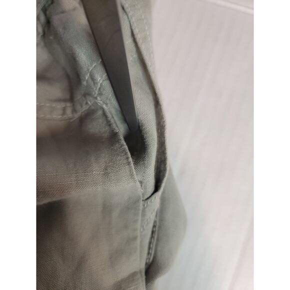 Anthropologie Cartonnier Tie-Waist Linen Trousers Pants Sz XS High Rise Career - Picture 11 of 11